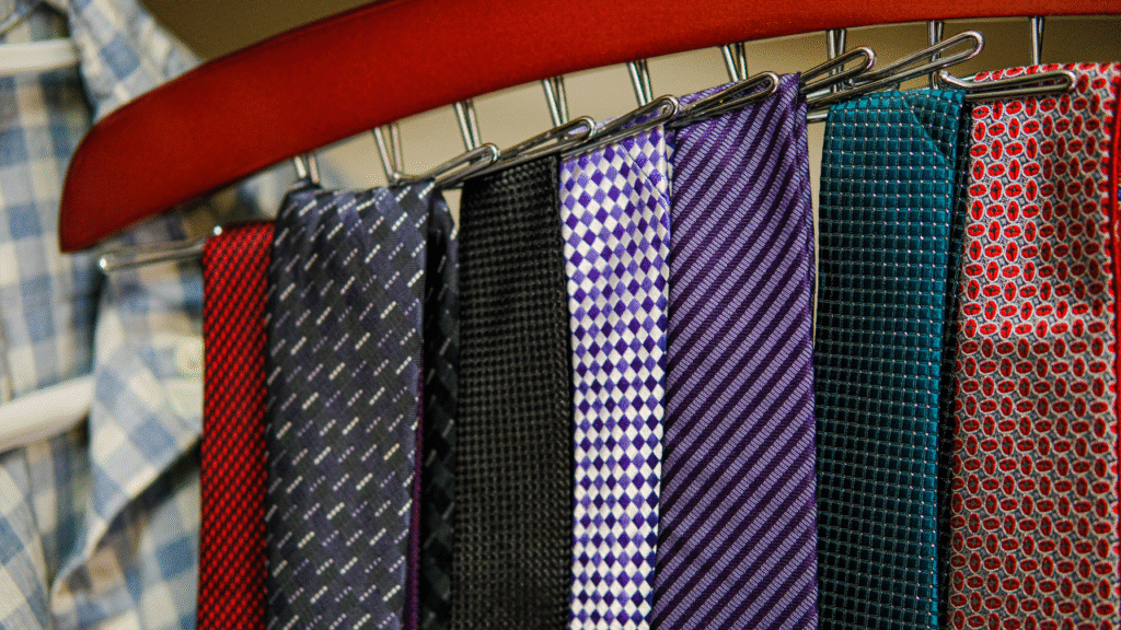 hanging ties